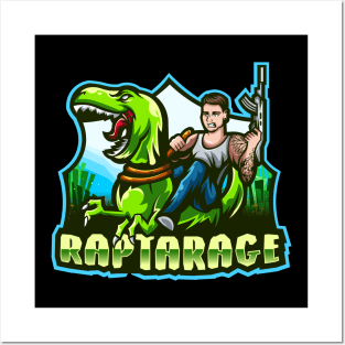 RaptaRage Large Logo Posters and Art